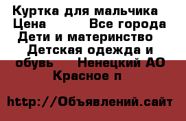 Куртка для мальчика › Цена ­ 400 - Все города Дети и материнство » Детская одежда и обувь   . Ненецкий АО,Красное п.